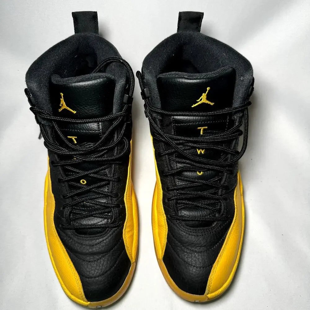 Size 9.5 - Nike Air Jordan 12 Retro University Gold Men's Shoes